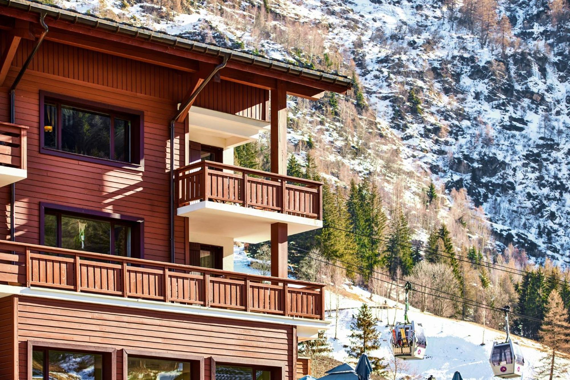 Charming Apartment Chamonix Valley Валлорсін Екстер'єр фото